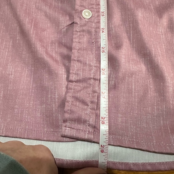 Report Collection Men’s‎ Orchid Button Up Large - Picture 7 of 7